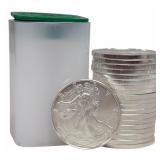 Roll Of Twenty 2021 United States Silver American