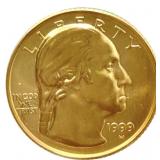 1999-W United States $5 George Washington Death Bi