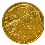 1987-W United States $5 Constitution Commemorative