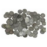 $10 Face Value Of Mixed Date 90% Silver Mercury Di