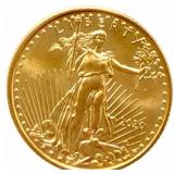 2020 United States $5 American Eagle 1/10th Ounce