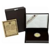 1996 Canada "Gold In The Klondike" $100 Commemor