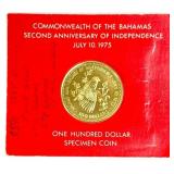 1975 Commonwealth Of Bahamas Second Anniversary Of