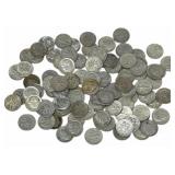 $10 Face Value Of Mixed Date 90% Silver Roosevelt