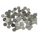 $10 Face Value Of Mixed Date 90% Silver Roosevelt