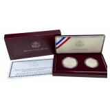 1998 U.S. Mint Kennedy 2-Coin Silver Collector