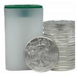 Roll Of Twenty 2020 United States Silver American