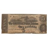 December 2nd, 1862 Confederate States Of America $