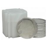 Roll Of Ten Buffalo .999 Fine Silver One Ounce Rou