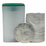 Roll Of Twenty 2020 United States Silver American