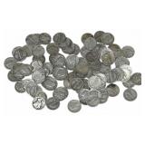 $10 Face Value Of Mixed Date 90% Silver Mercury Di