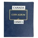52 Piece 1938-1998 Canada Dime Partial Set