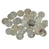 $7.50 Face Value Of No Date 90% Silver Standing Li