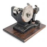 Antique 1895 Patent Converted Belt Drive Key Cutte