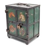 J.E. Stevens Cast Iron Document Safe Still Bank w/