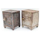 (2) Kenton Cast Iron The Home Savings Banks