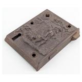 1858 Patent Pioneer Door Knob Lock Mechanism