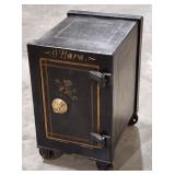 Cast Iron Floor Safe Personalized With The Name O