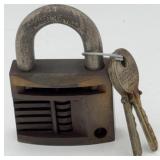 Yale & Towne Mfg Co. Cut Away Padlock Salesman Sam