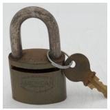 American Lock Co. Cut Away Padlock Salesman Sample