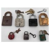 (7) Various Brand Padlocks