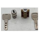 MIWA EC Cylinder & Magna Magnetic Lock Tumbler Cut