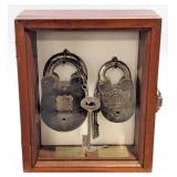 (2) Wells Fargo & Co Express Padlocks