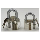 American & Unknown Brand Acrylic Padlock Salesman