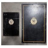2 Victor Safe Doors Featuring A Bald Eagle Decal A