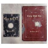 2 Buffalo N.Y. Cary Safe Co Cast Metal Safe Door P
