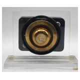 Yale Lock Mfg Co Safe Lock Mechanism Acrylic Displ