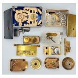 Lot Of Safe Lock Mechanism Parts