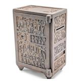 Property of Columbian Economic S&L Assn. Cast Iron