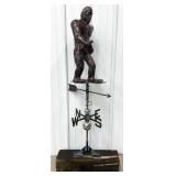 Copper Finish "Bigfoot" Three Dimensional Figura