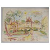 Wayne Ensrud "Chateau Beychevelle (Bordeaux)" Or