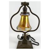 Tiffany Studios New York Favrile Shade Harp Desk L