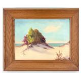 Alice Adamson "Dune Splendor" Oil On Canvas Boar