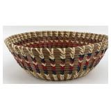 Handcrafted Native American Woven Basket