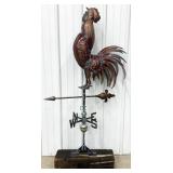 Copper Finish "Rooster" Three Dimensional Figura