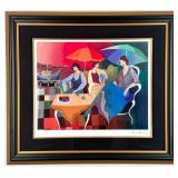 Itzchak Tarkay "Gulf Coast Breeze #1" Framed Ser