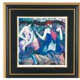 Barbara Wood "The Foyer" Signed & Numbered Frame