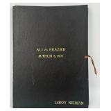 LeRoy Neiman "Ali Vs. Frazier" March 8, 1971 Sui