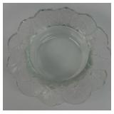 Lalique France "Honfleurs" 8-3/4" Geranium Leaf