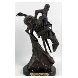 After Frederic Remington "Mountain Man" Bronze S