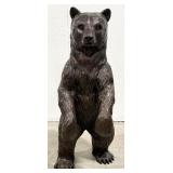Life Size Standing Baby Bear Bronze Statue