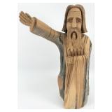 1995 Leonardo Salazar "Moses" Hand-Carved Cedar