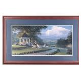 William S. Phillips "The Storm Watchers" Signed