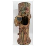 Large Weller "Woodcraft" Art Pottery Owl Vase