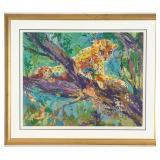 LeRoy Neiman "Serengeti Leopard" Limited Edition