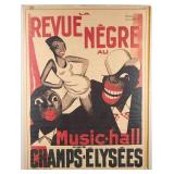 Original 1925 Paul Colin "La Revue Negre" Art De